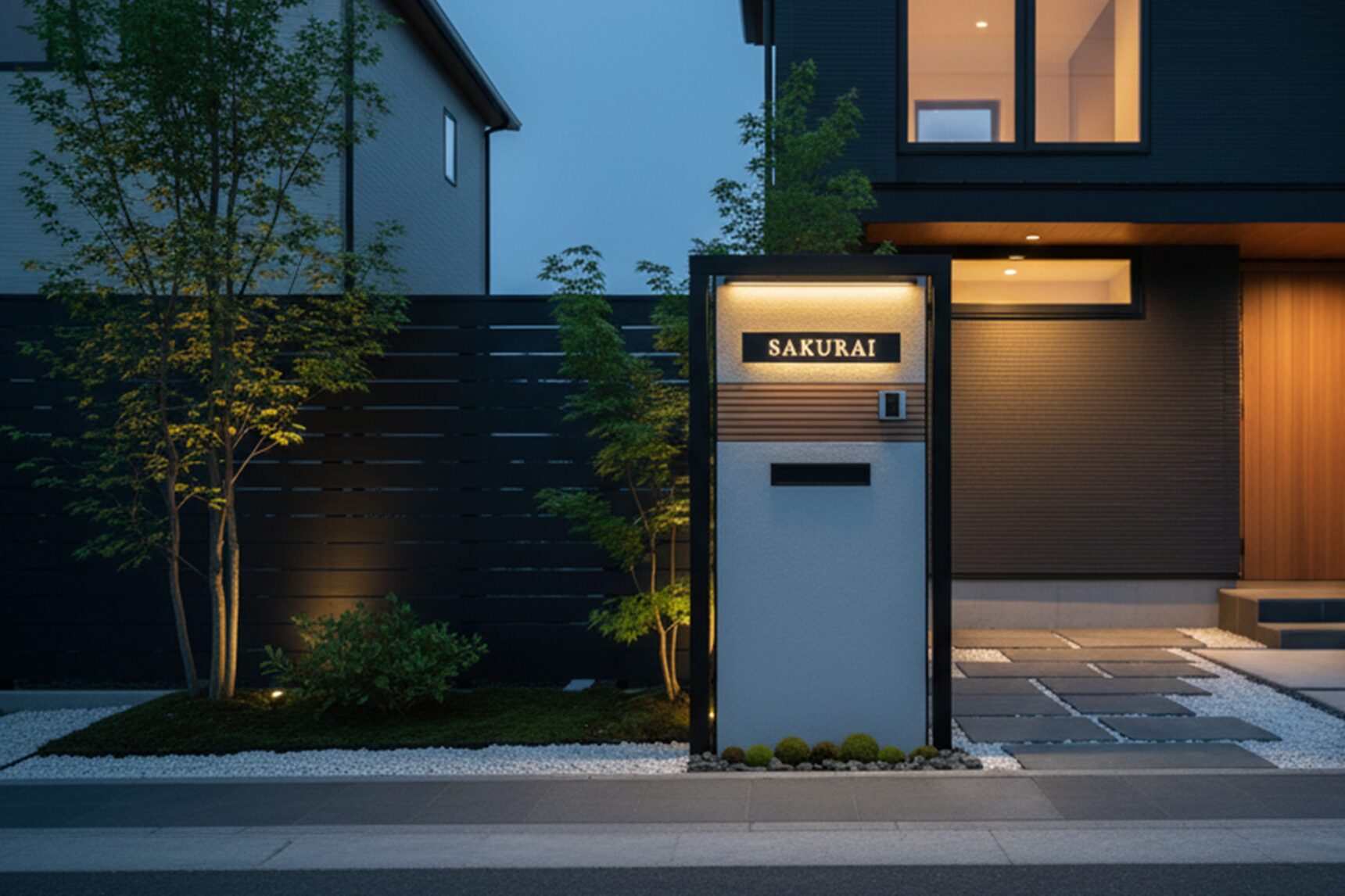 門柱の種類と選び方