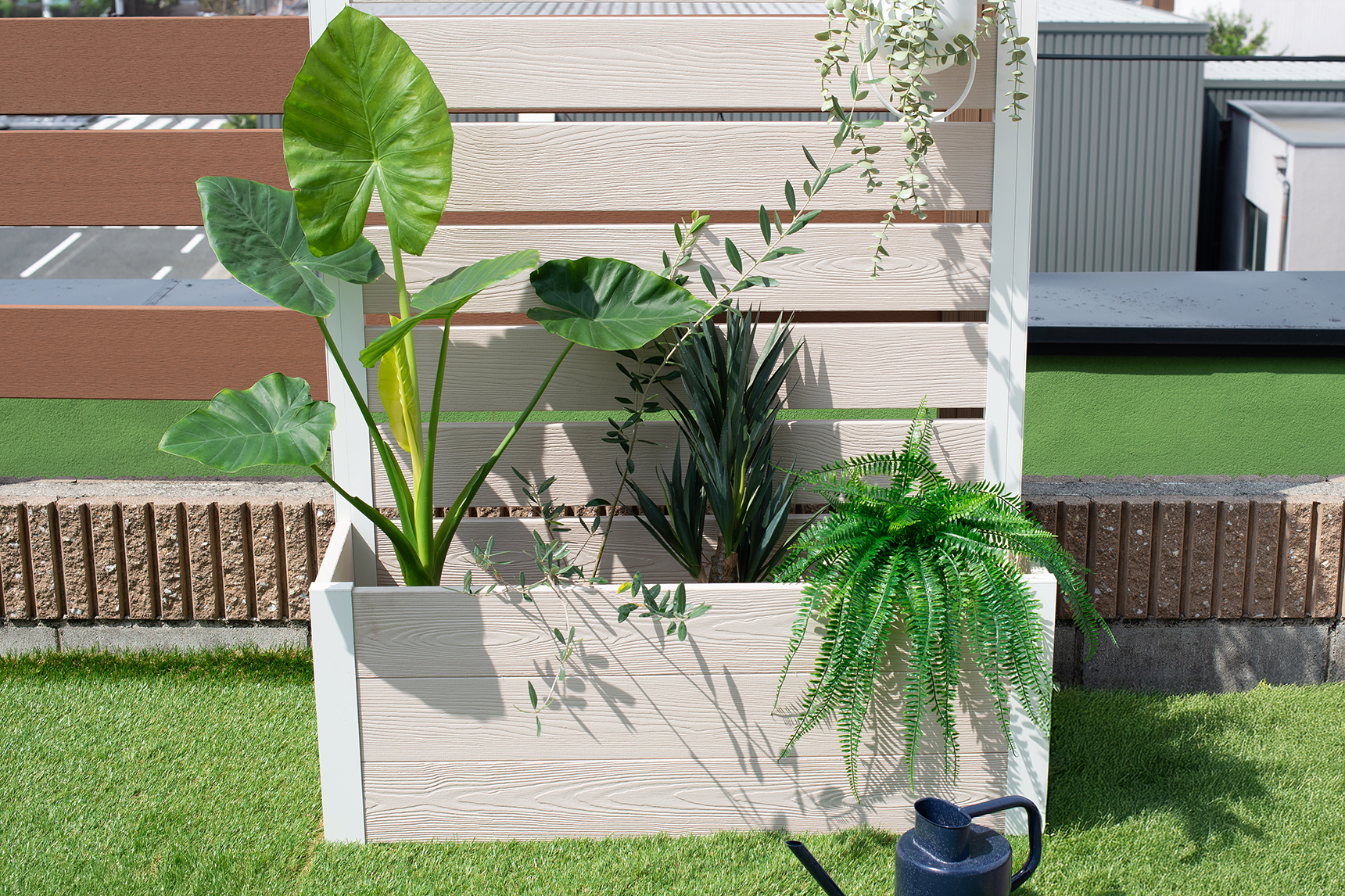 プランター,フェンス,ガーデニング,家庭菜園,屋上