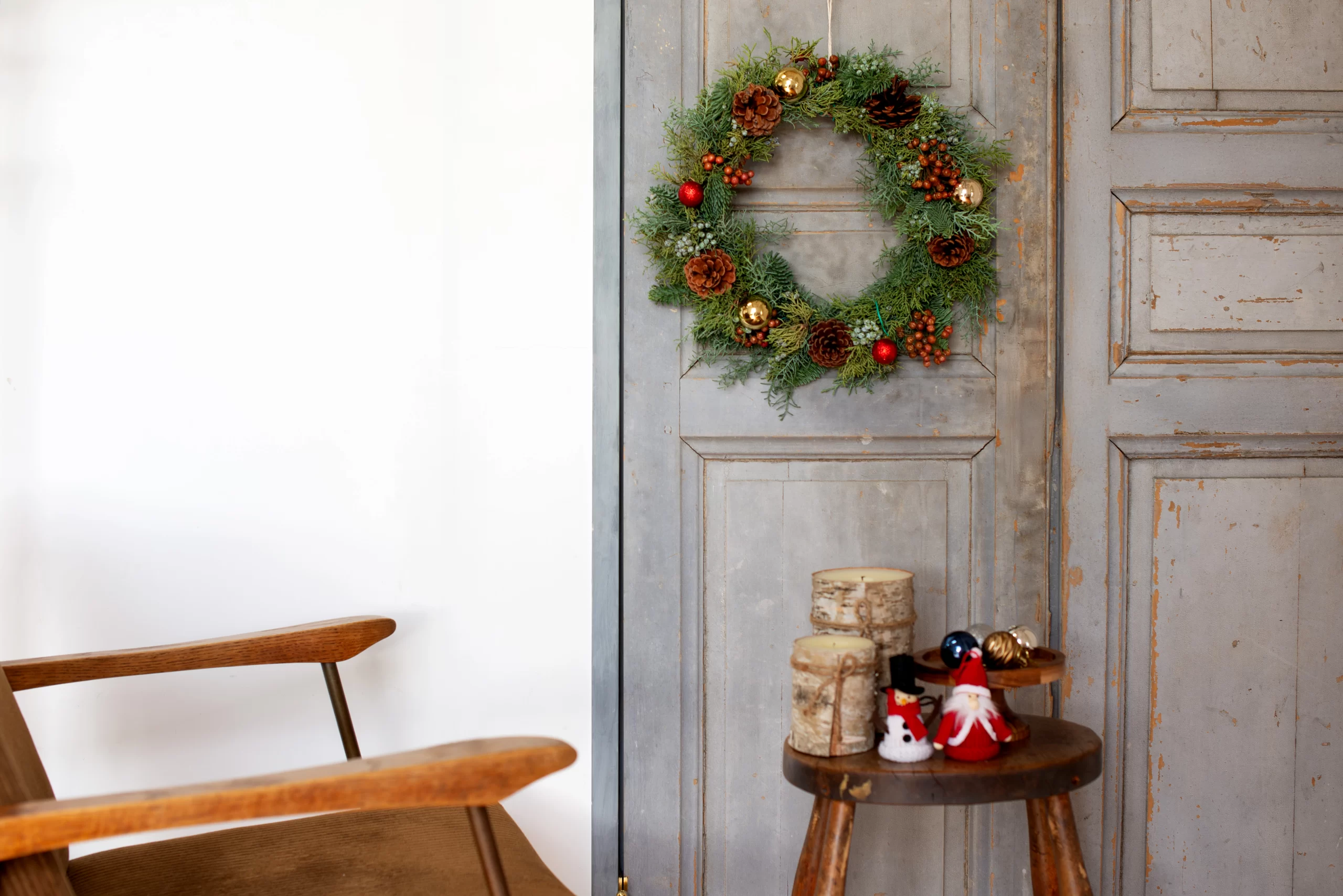 クリスマス,リース,リビング